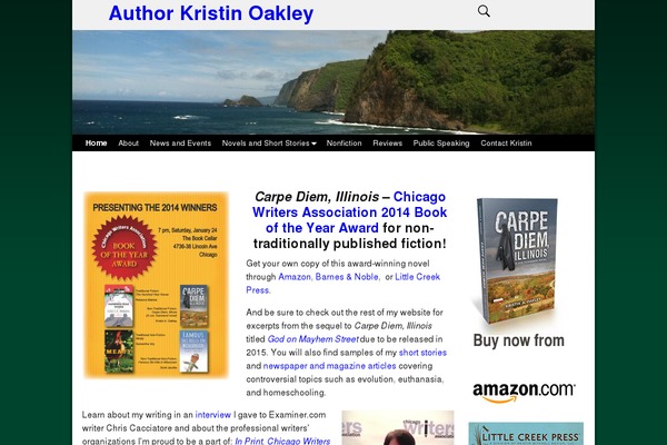 Twenty Ten theme site design template sample