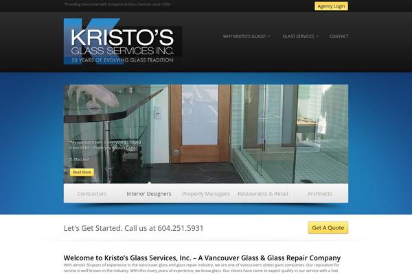 kristosglass.ca site used Edison