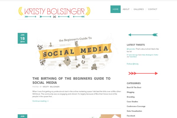 Site using Brankic Social Media Widget plugin