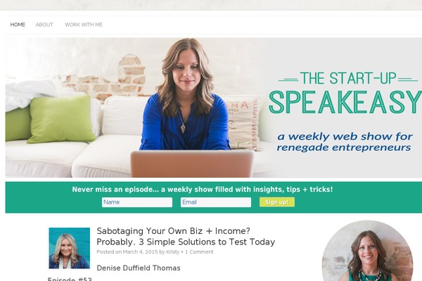 Headway theme site design template sample
