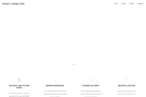 Spoon-child theme site design template sample