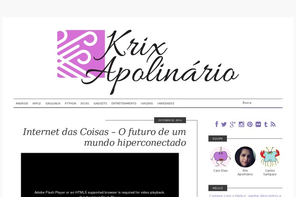 krix.blog.br site used Marvelousframes