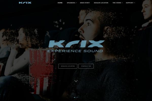 krix.com.au site used Krix