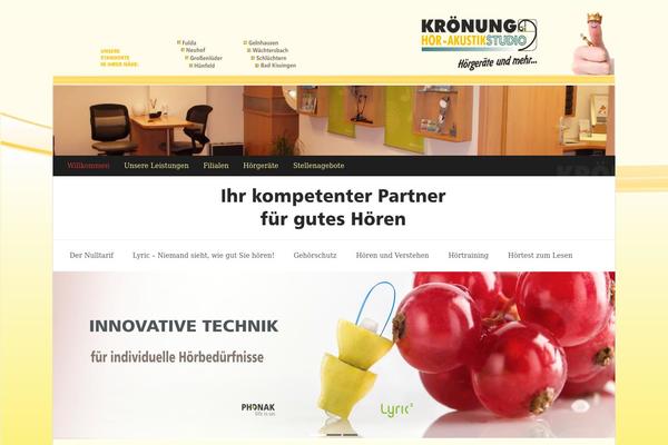 Tempera theme site design template sample