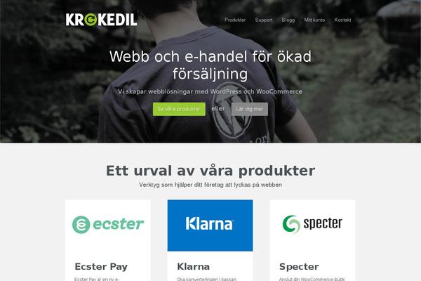 krokedil.se site used Krokedil-make