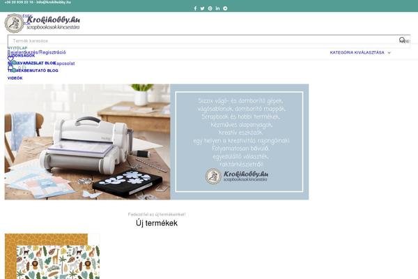 krokihobby.hu site used Webmi-woo-core
