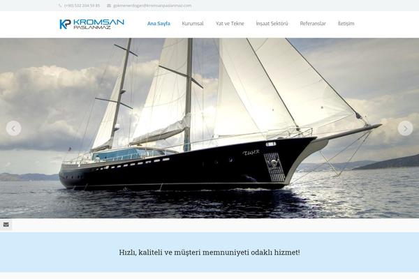 kromsanpaslanmaz.com site used Kromsan