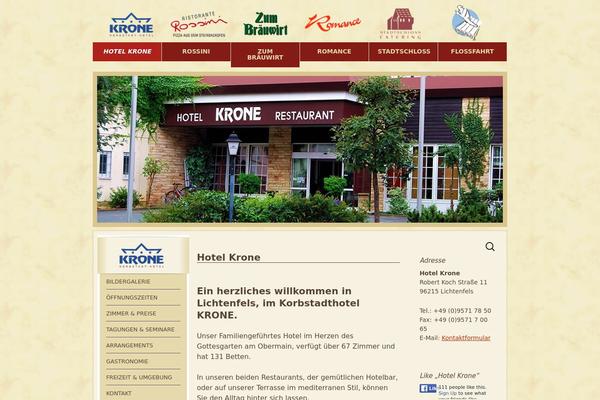 krone-lichtenfels.de site used Krone