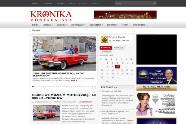 kronikamontrealska.com site used Strade