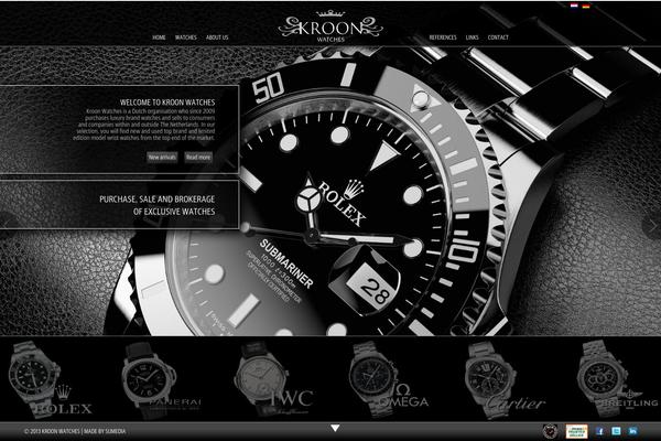 kroonwatches.com site used Framework