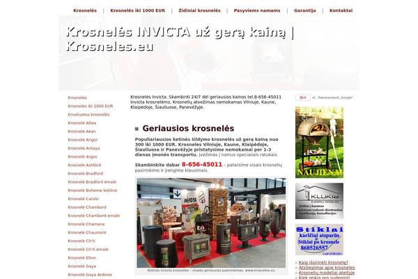 krosneles.com site used Krosneles2