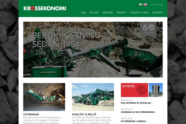 krossekonomi.se site used Krossekonomi