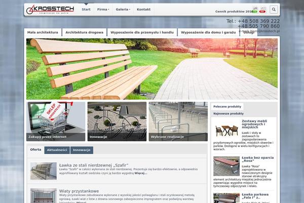 krosstech.pl site used Mediaedge