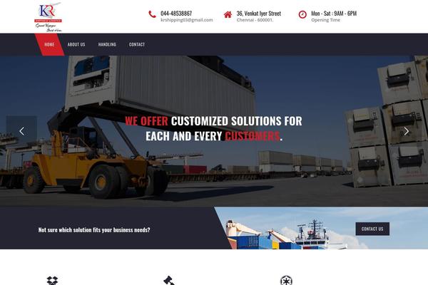 Tm_transport theme site design template sample