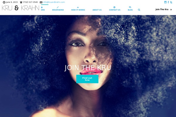Jupiter theme site design template sample