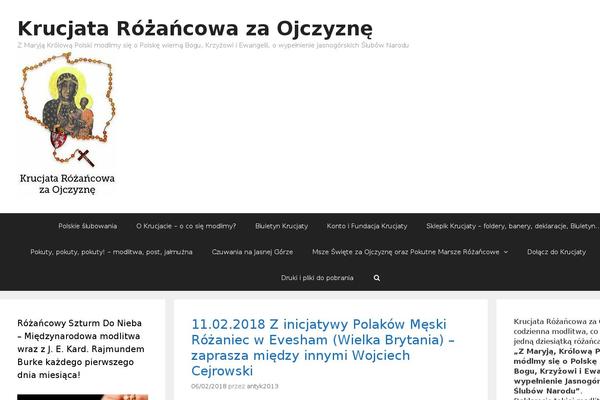 krucjatarozancowazaojczyzne.pl site used Ari-wpcom