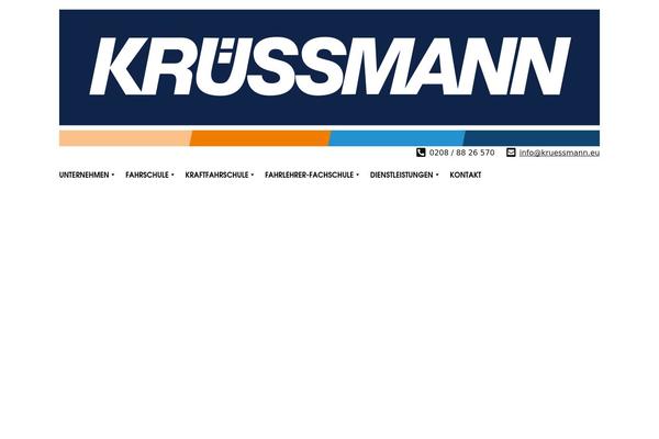 kruessmann.eu site used Kruessmann
