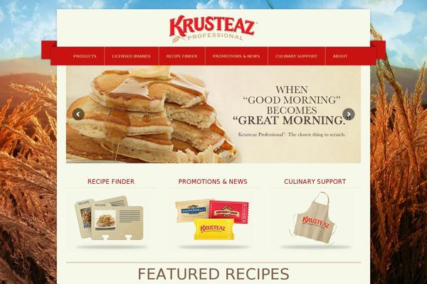 krusteazpro.com site used Krusteaz