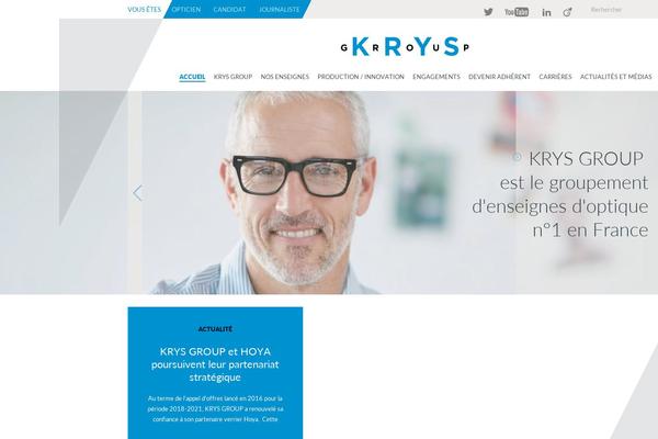 krys-group.com site used Krys-group