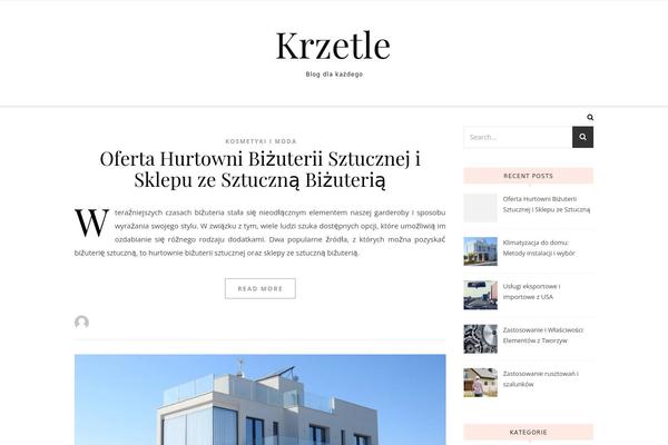 krzetle.pl site used Savona Fame