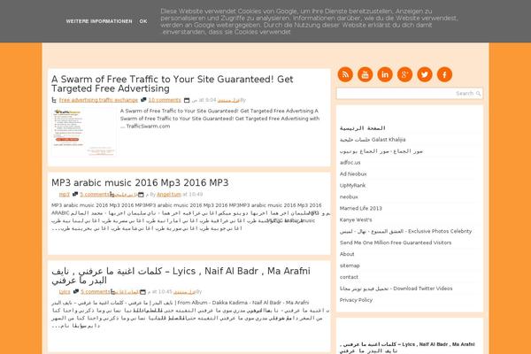 Site using Socialbookmarking plugin