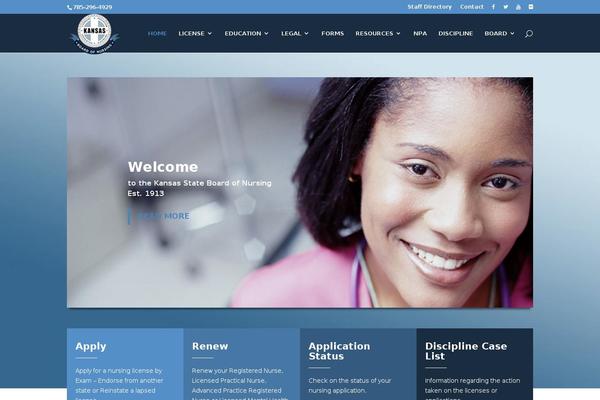 Divi theme site design template sample