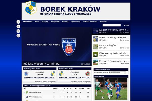 ksborek.pl site used Footballclub-2.4.2