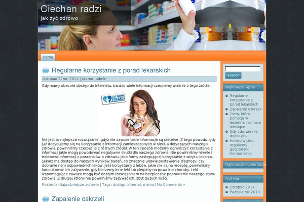 ksciechan.pl site used Medicine_storage_wp