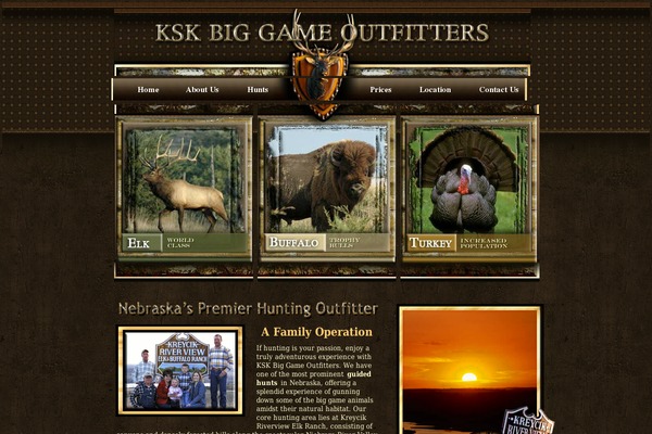 kskbiggameoutfitters.com site used Common