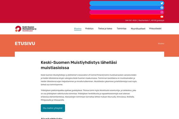 ksmuistiyhdistys.fi site used Muistutus