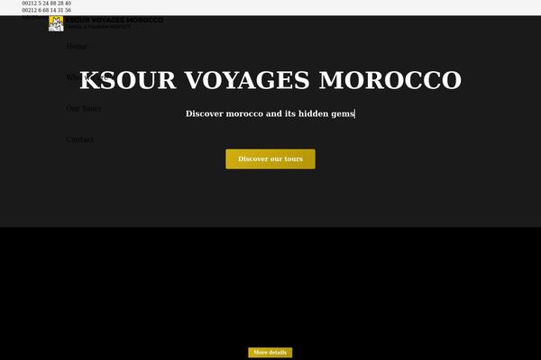 Impreza theme site design template sample