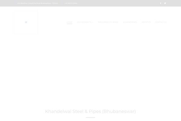 Construction theme site design template sample