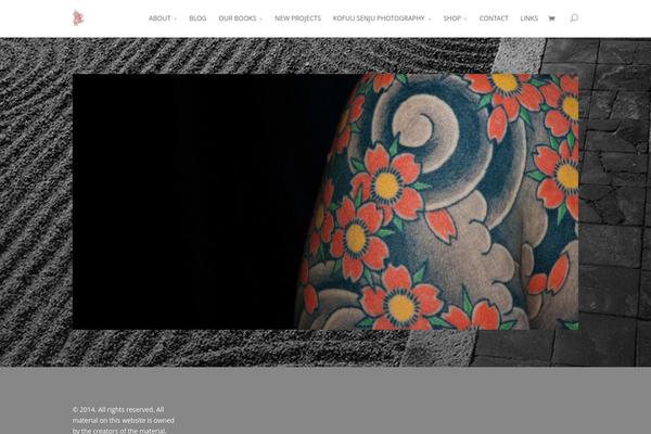 Divi theme site design template sample