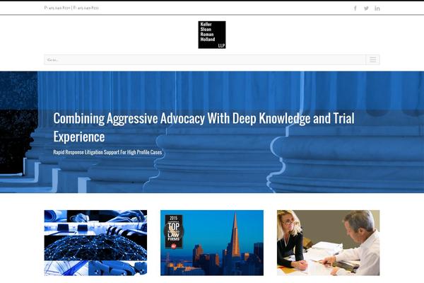 Avada theme site design template sample