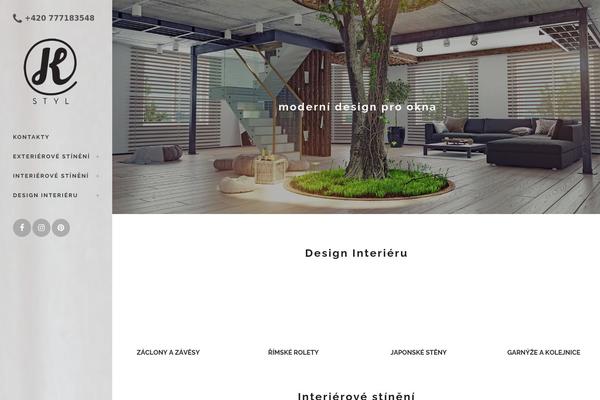 Bridge Child theme site design template sample