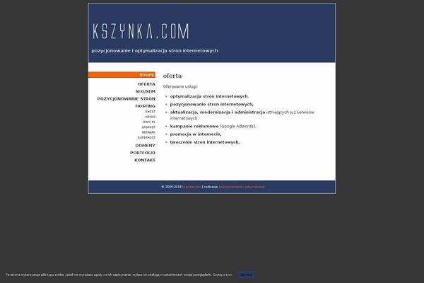 kszynka.com site used Kszynka.com