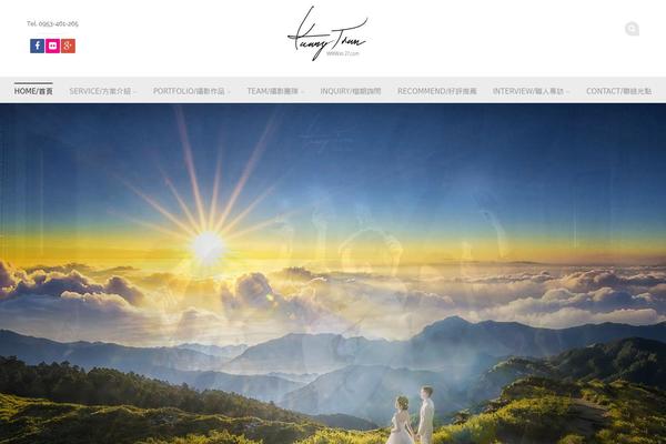 Nayma theme site design template sample