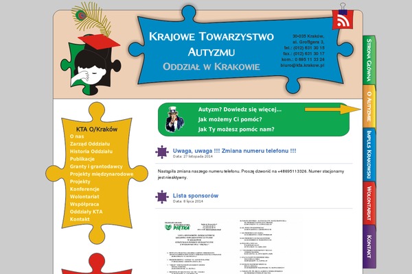 kta.krakow.pl site used Kta