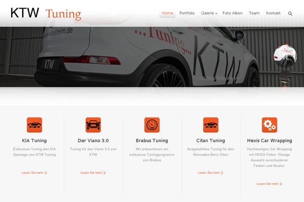 The7 theme site design template sample