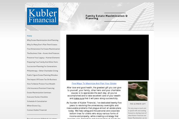 kublerfinancial.com site used Kublerfinancial