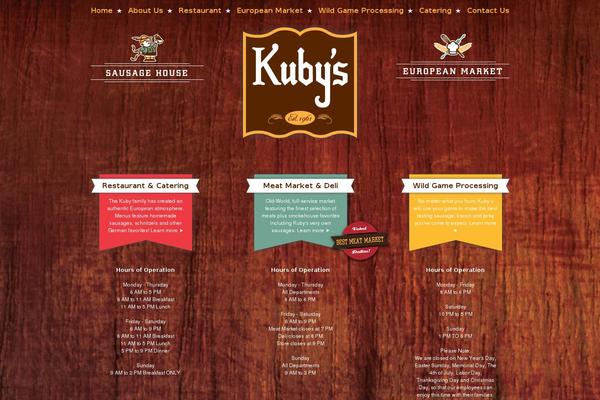 kubys.com site used Kuby