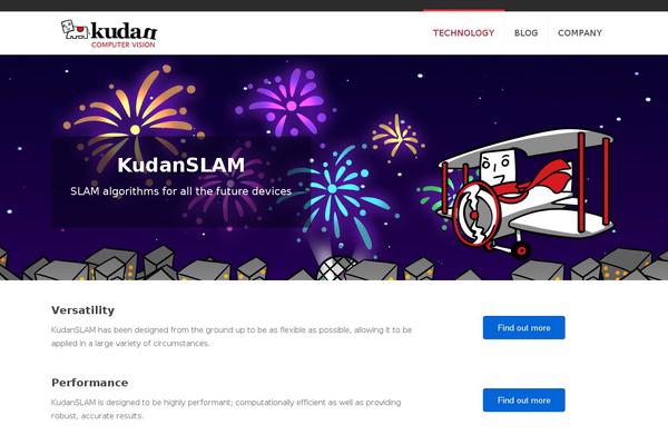 kudan.eu site used Wp-theme-kudan