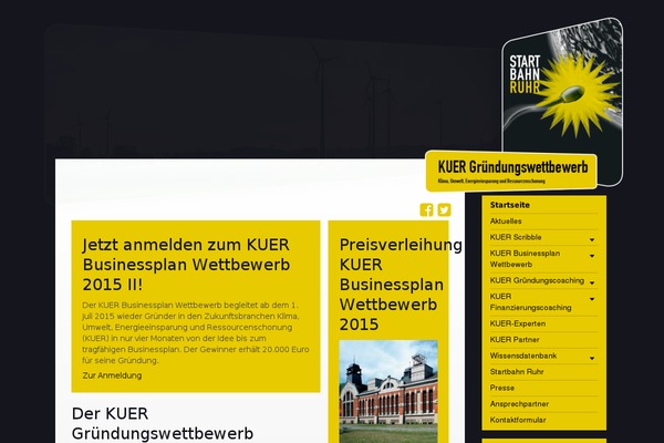 kuer-startbahn.de site used Kuer