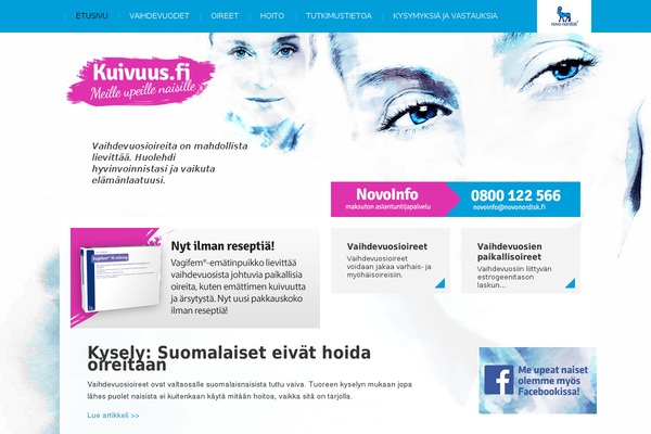kuivuus.fi site used Kuivuusnew