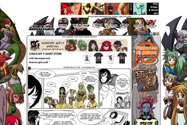 ComicPress theme site design template sample