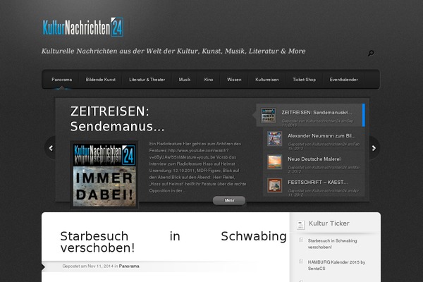 kulturnachrichten24.de site used Polished