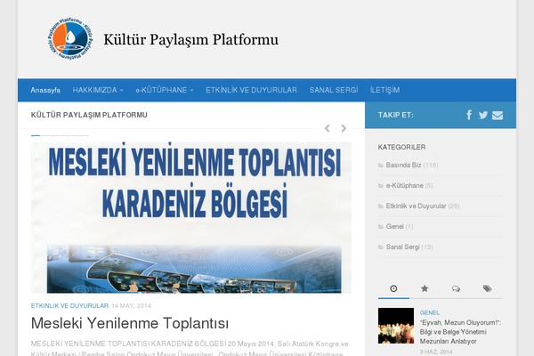 Hueman theme site design template sample