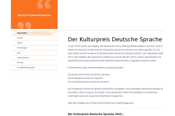 kulturpreis-deutsche-sprache.de site used Kodeostudio-child