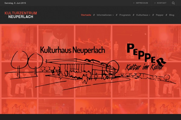 kulturzentrum-neuperlach-2014 theme websites examples