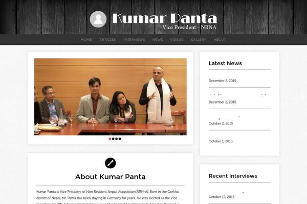 kumarpanta.com site used Kptheme